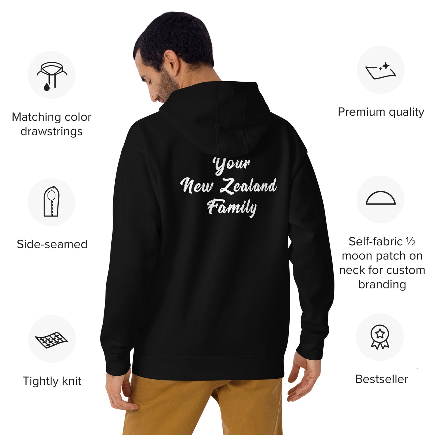 Family Tree Script Hoodie